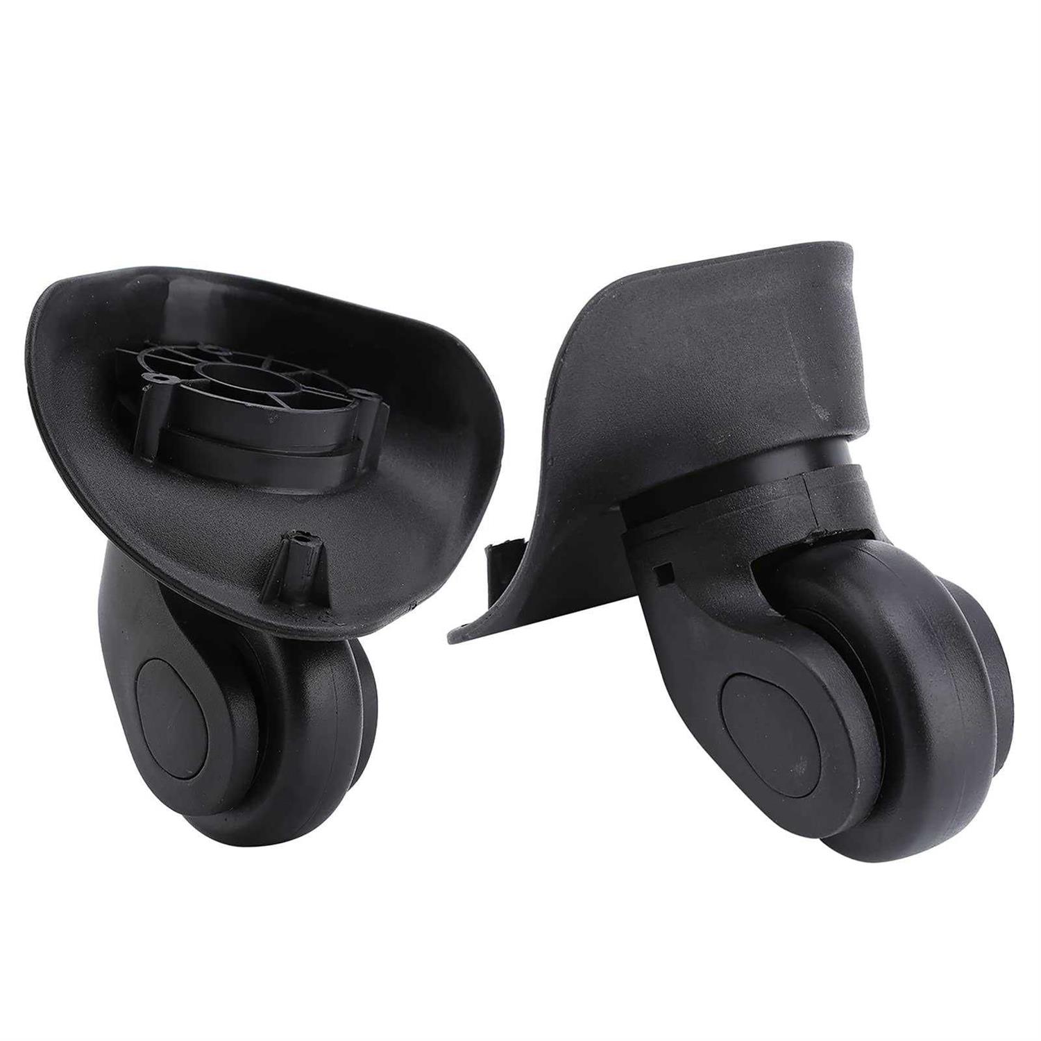 Suitcase Luggage Wheel Replacement kit Rubber Universal Wheels Swivel - Zenithce