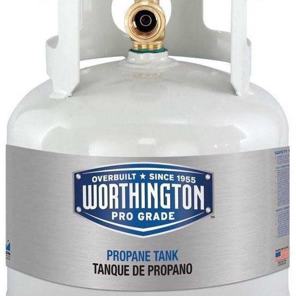 Worthington Cylinders 281165 Vertical Portable Steel LP Tank Cylinders - Zenithce
