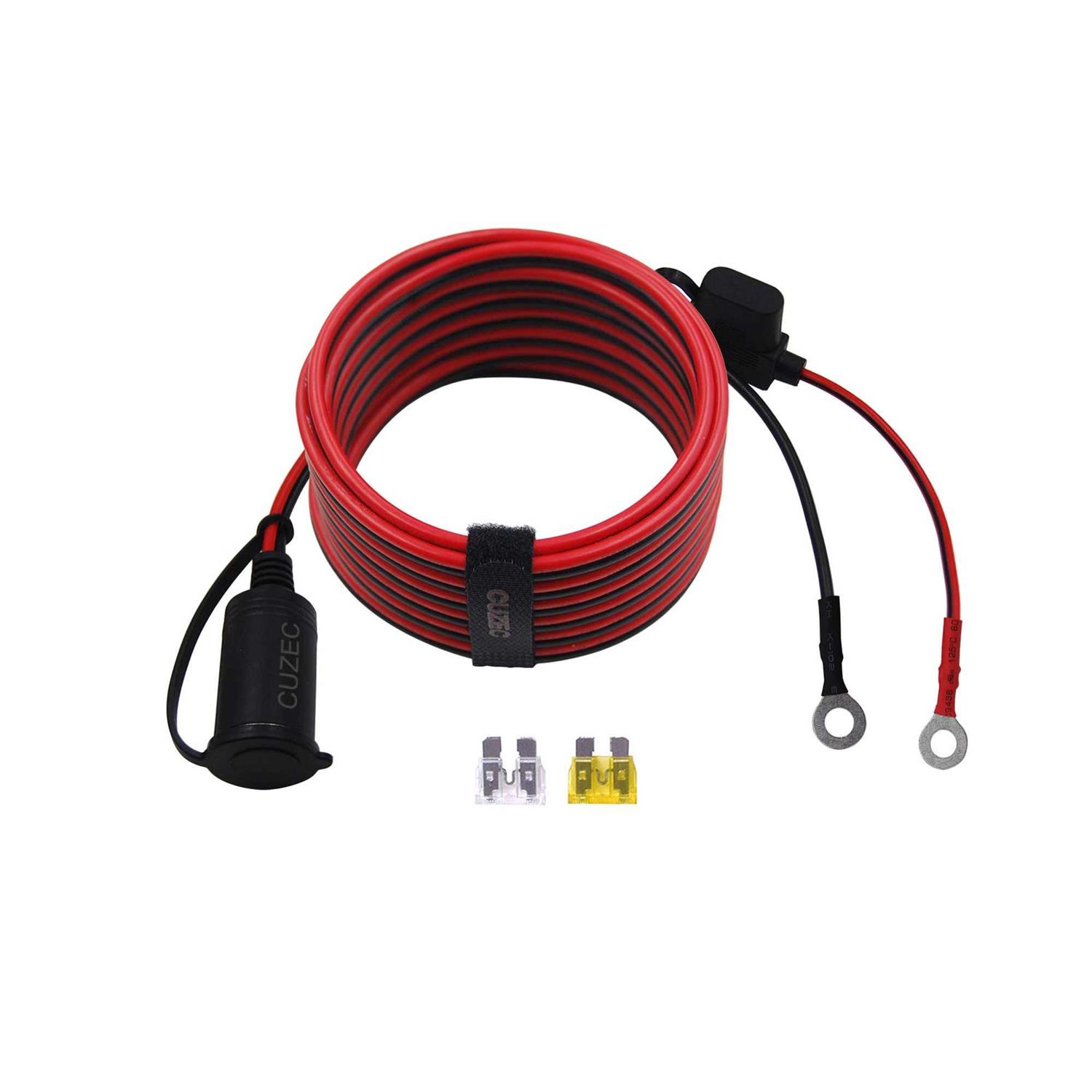 Cuzec 14awg Adapter Plug Socket With Eyelet Terminal - Zenithce