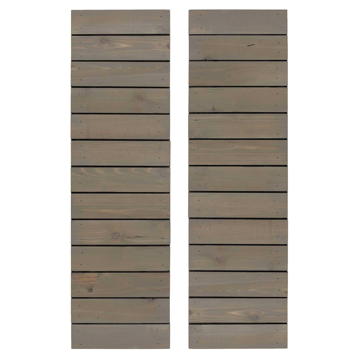 Horizontal Fence Boardwalk 5 in. x 5 in. x 108 in. Cypress Vinyl Corner Post Barrette Outdoor Living - Zenithce