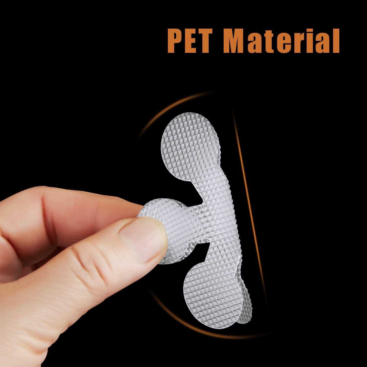 Secopad Bathtub Stickers Non-Slip 24 PCS Safety Shower Treads Adhesive Appliques with Premium Scraper - Zenithce