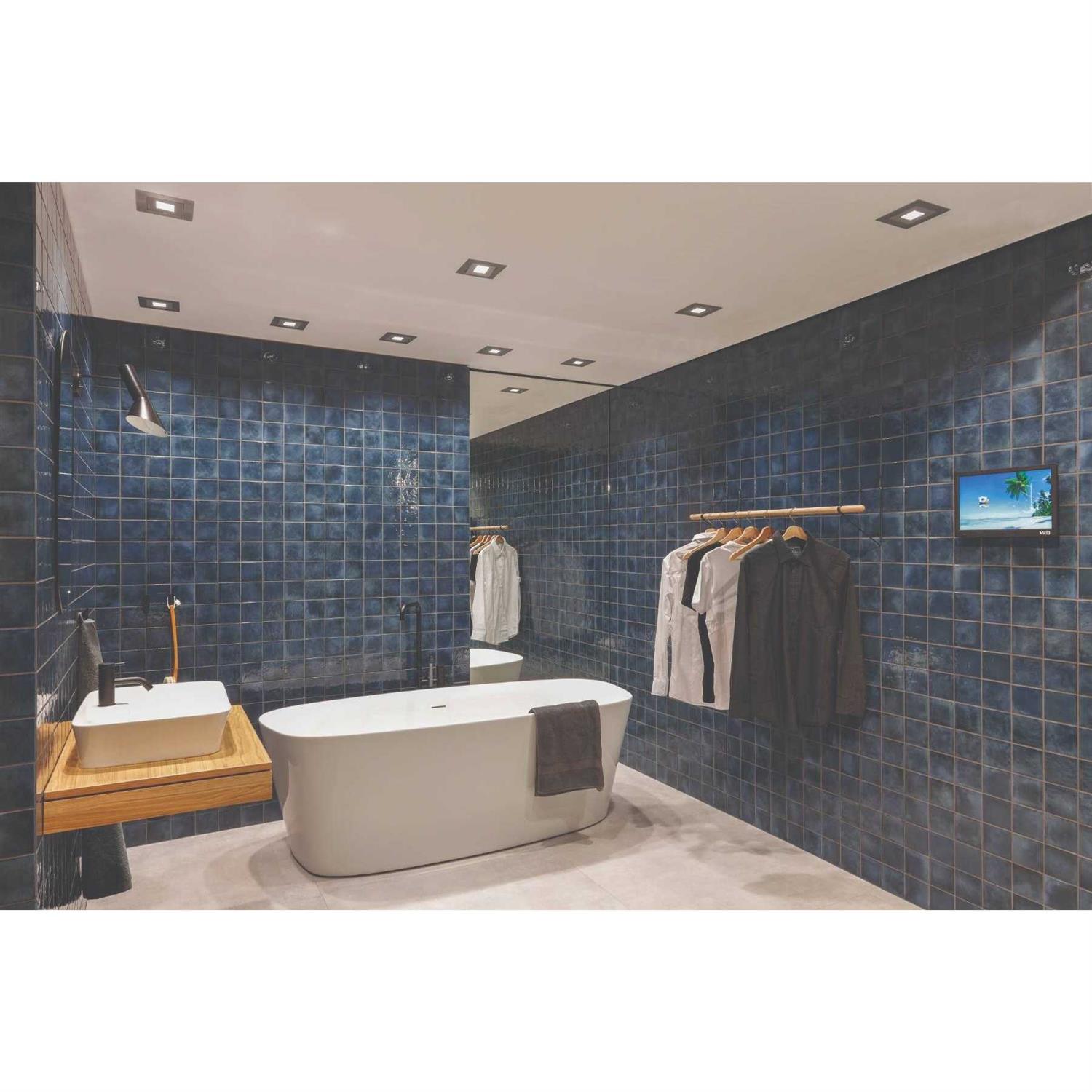 Glazed Porcelain Mosaic Tile Kasba Zellige Look 4 Square The Mosaic Factory - Zenithce