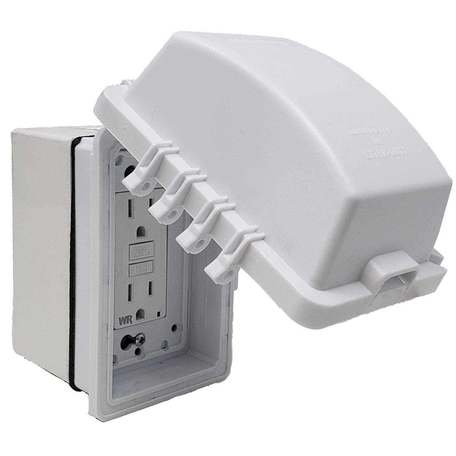 Sealproof 1-Gang Weatherproof In Use Outlet Cover - Zenithce