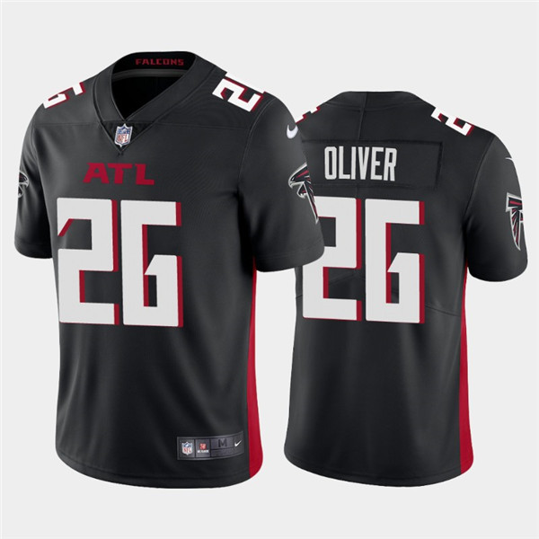 Atlanta Falcons #26 Isaiah Oliver 2020 Black Vapor Untouchable Limited Stitched Jersey - Zenithce