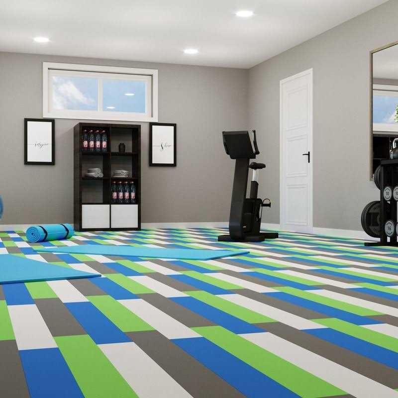 Lucida Surfaces Lucida Interlocking Flooring Solid Color Look Planks 13 Sq. Feet - Zenithce