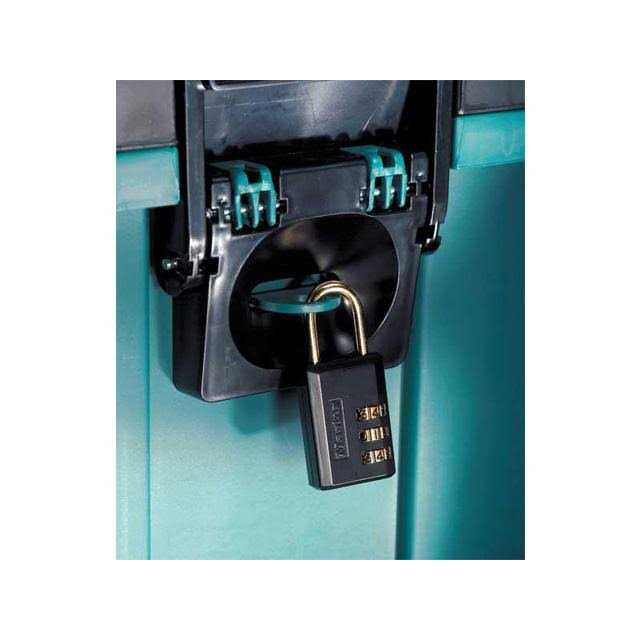 Master Lock Combination Barrel & Cable Padlock, 4′ x 8 mm - Zenithce