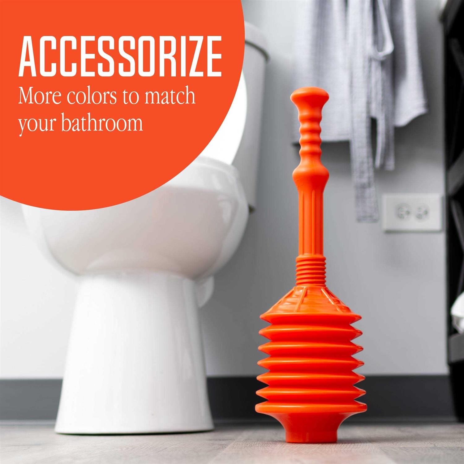 JS Jackson Supplies Bellows Accordion Toilet Plunger - Zenithce