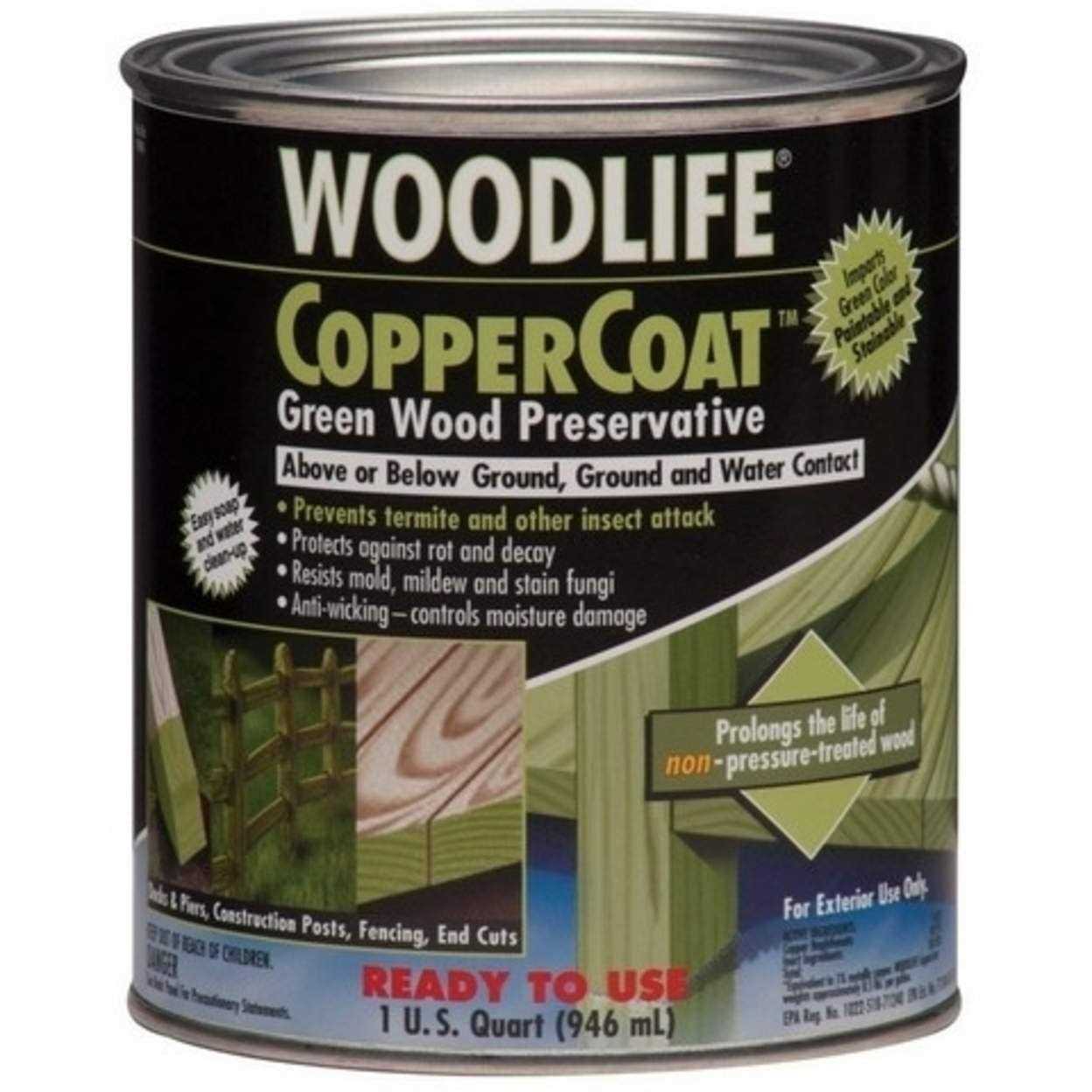 Woodlife Coppercoat Green Wood Preservative - Zenithce
