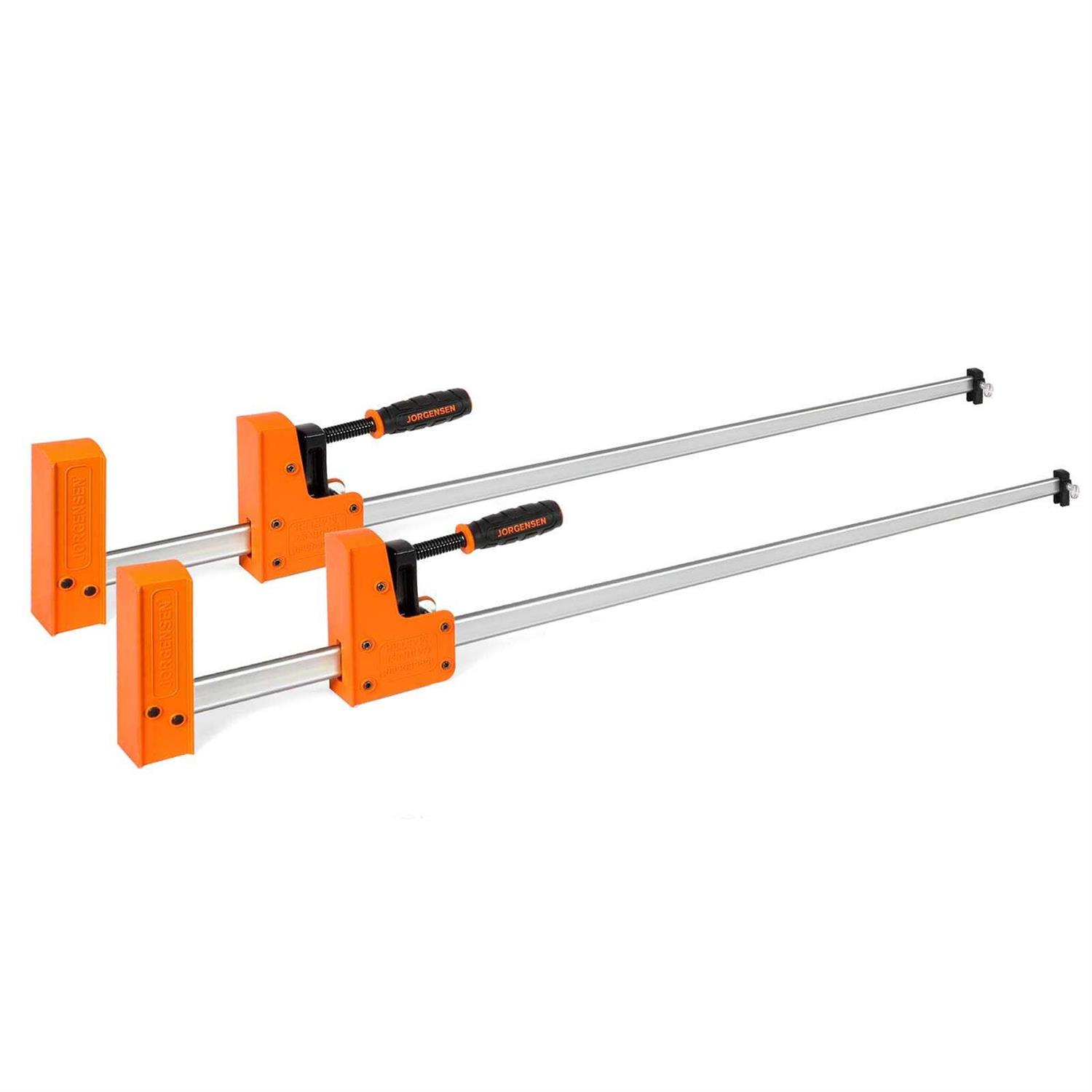 Jorgensen 2-pack Medium Duty Steel Bar Clamp Set - Zenithce