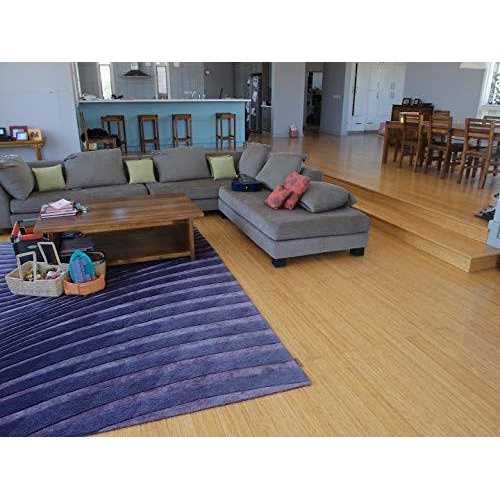 Natural Click-Lock 6ft Lengths Strand Bamboo Flooring - Zenithce