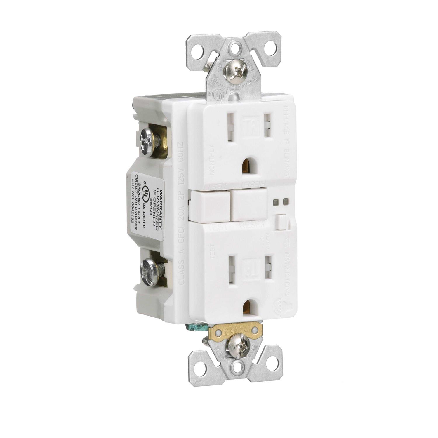 Eaton 15-Amp 125-volt Residential Duplex Outlet - Zenithce