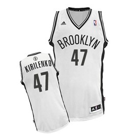 Brooklyn Nets #47 Andrei Kirilenko White Swingman Jersey - Zenithce