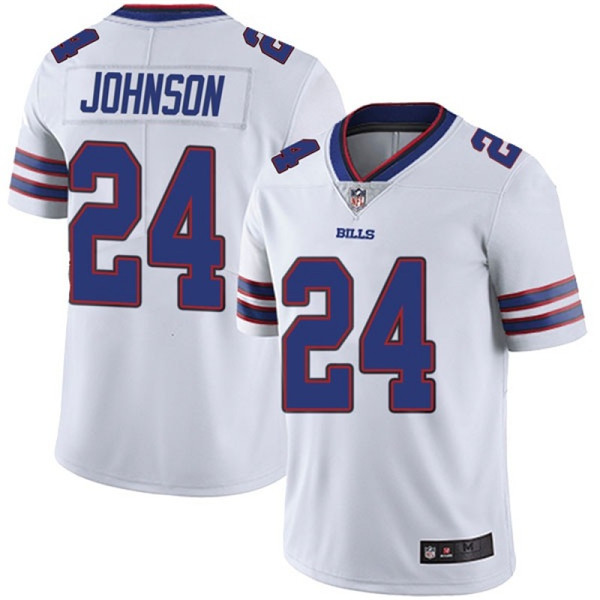 Buffalo Bills #24 Taron Johnson White Vapor Untouchable Limited Stitched Jersey - Zenithce