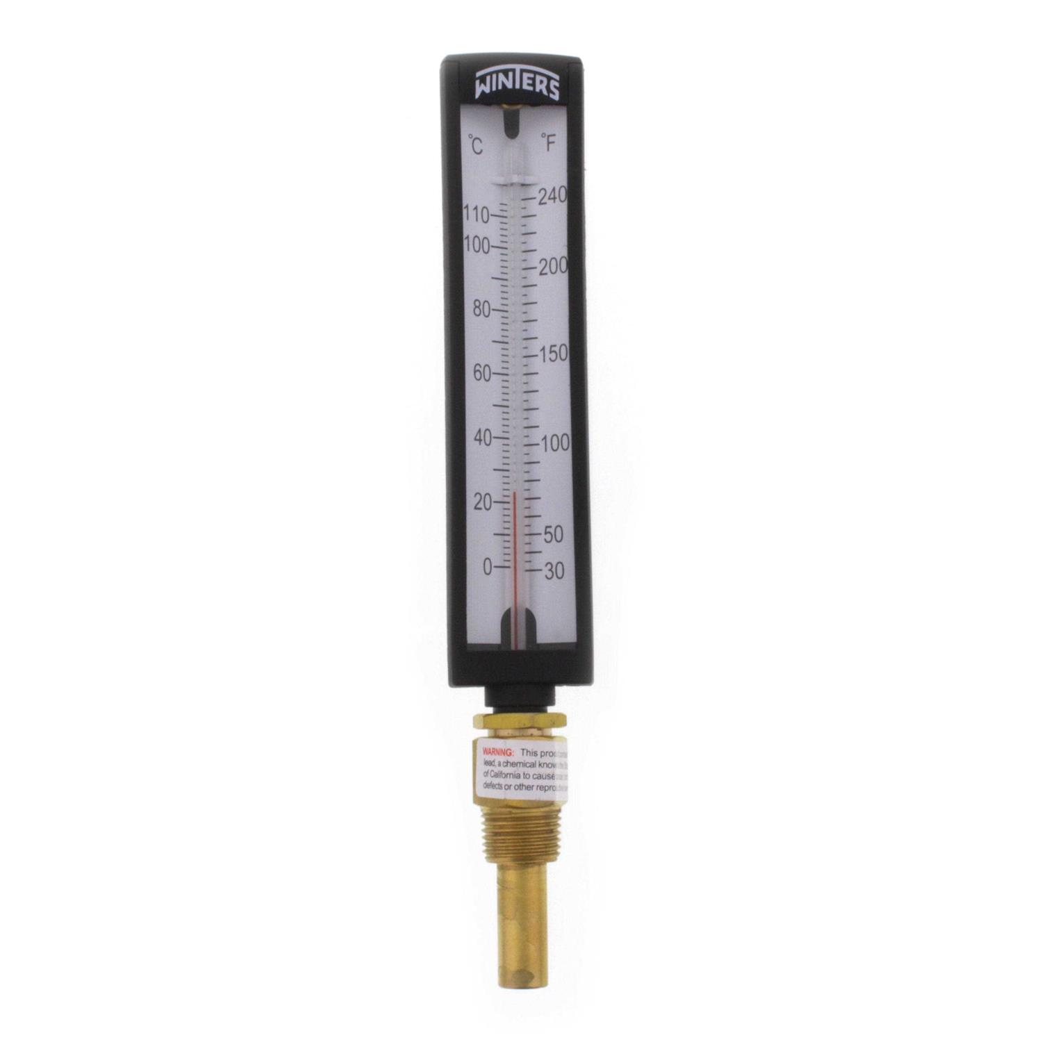 Winters Instruments PETG204 Gas Test Gauge 0-100 psi/kPa - Zenithce