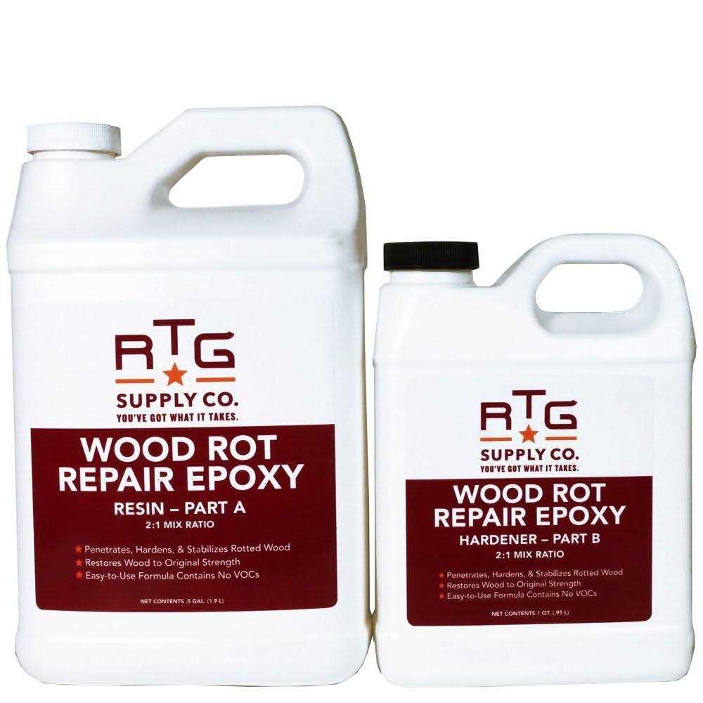 RTG Supply Co Wood Rot Repair Epoxy - Zenithce