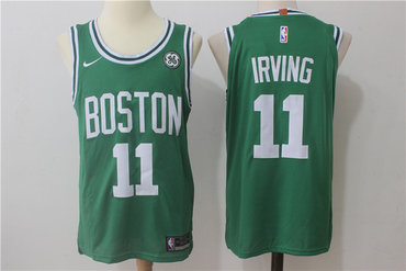 Boston Celtics #11 Kyrie Irving Green Stitched Adidas Revolution 30 Swingman Jersey - Zenithce