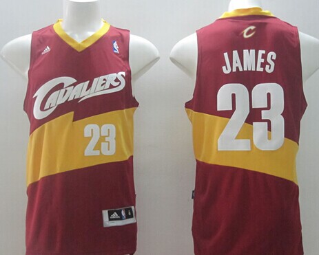 Cleveland Cavaliers #23 LeBron James Revolution 30 Swingman 2014 Red Jersey - Zenithce