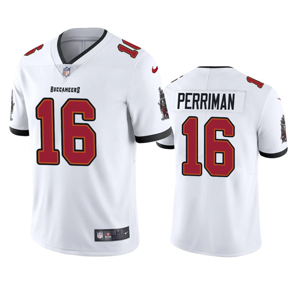 Tampa Bay Buccaneers #16 Breshad Perriman White Vapor Untouchable Limited Stitched Jersey - Zenithce