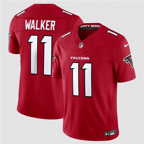 Atlanta Falcons #11 Jalon Walker Red 2026 New F.U.S.E. Vapor Untouchable Limited Stitched Jersey - Zenithce