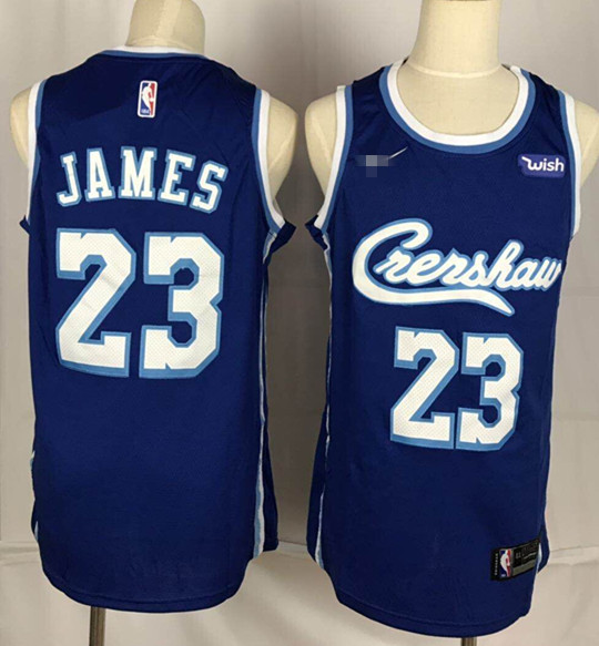 Crenshaw #23 LeBron James Swingman Stitched Jersey - Zenithce