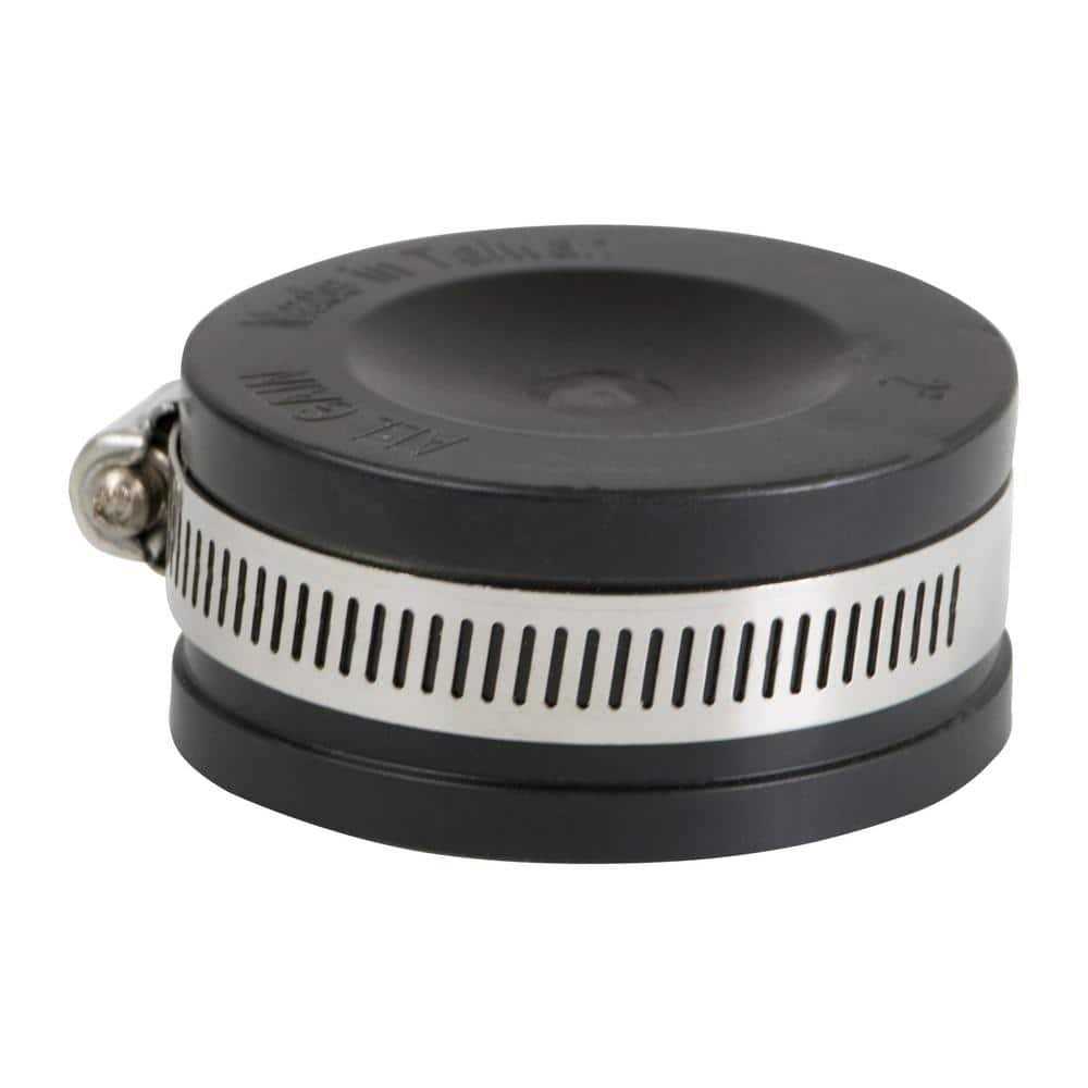 The Plumber’s Choice 1 in. PVC Flexible Coupling with Stainless Steel Clamps - Zenithce