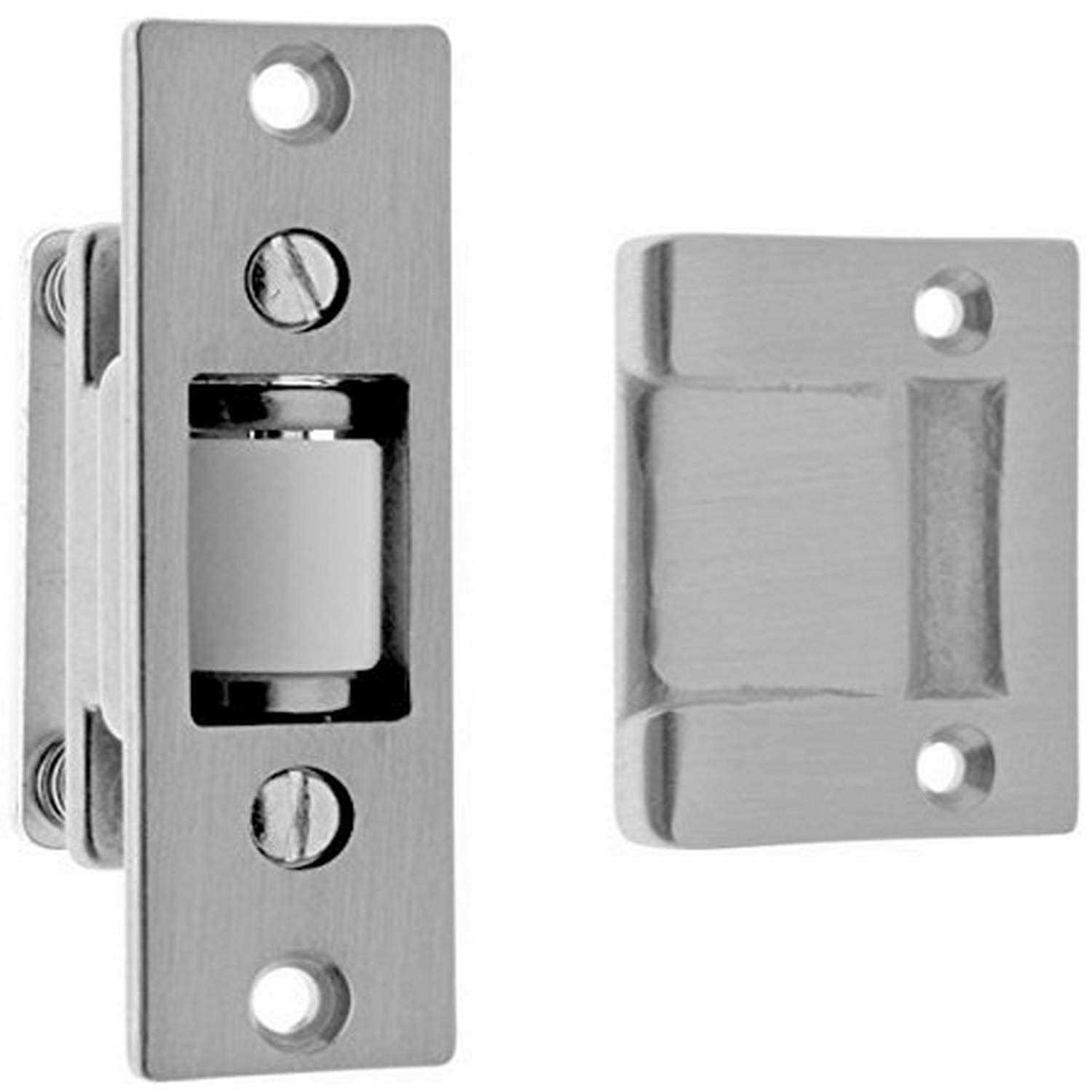 idh by St. Simons Solid Brass Heavy Duty Silent Roller Latch with Adjustable Square Strike - Zenithce