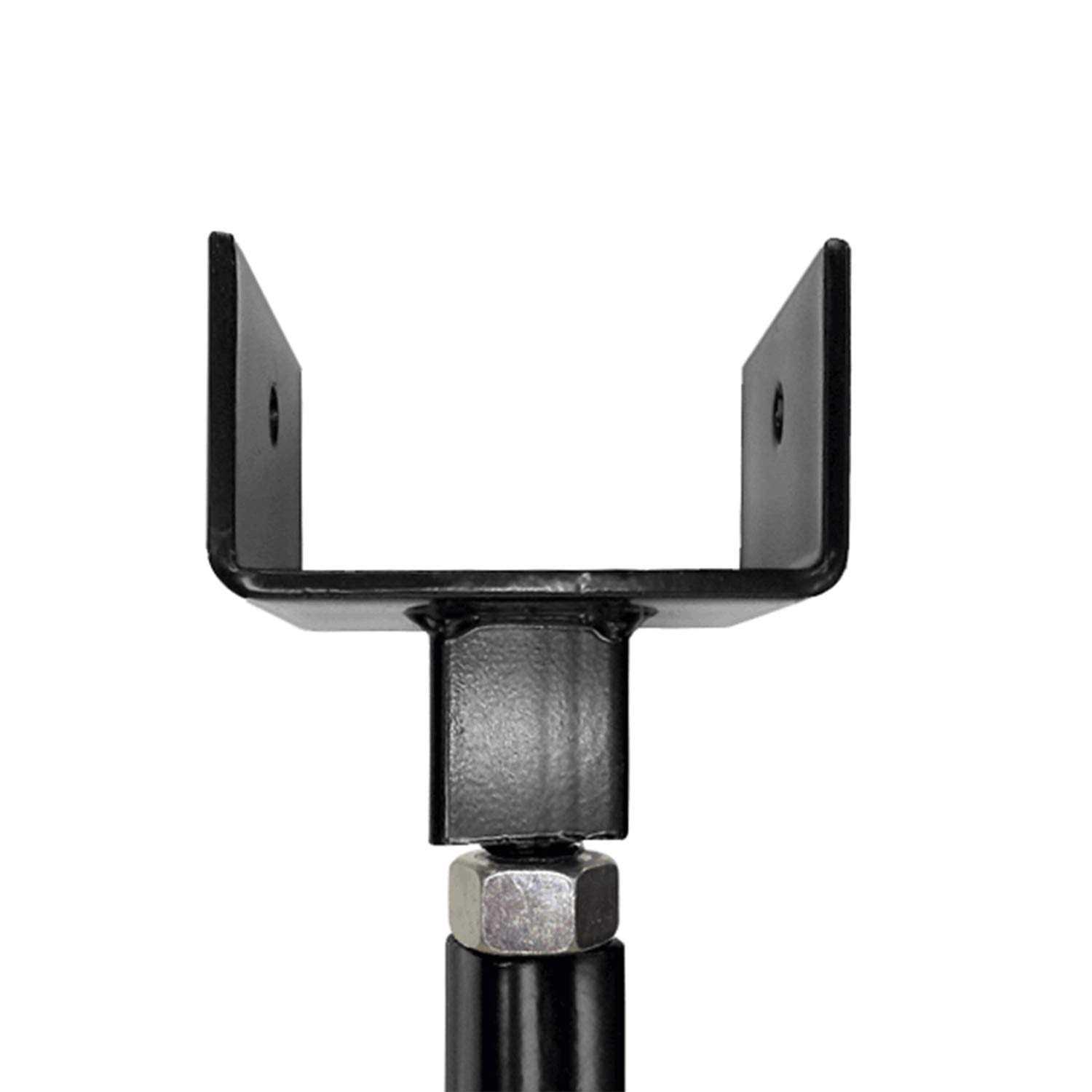 Pylex 10565 Adjustable Helical Post Black - Zenithce