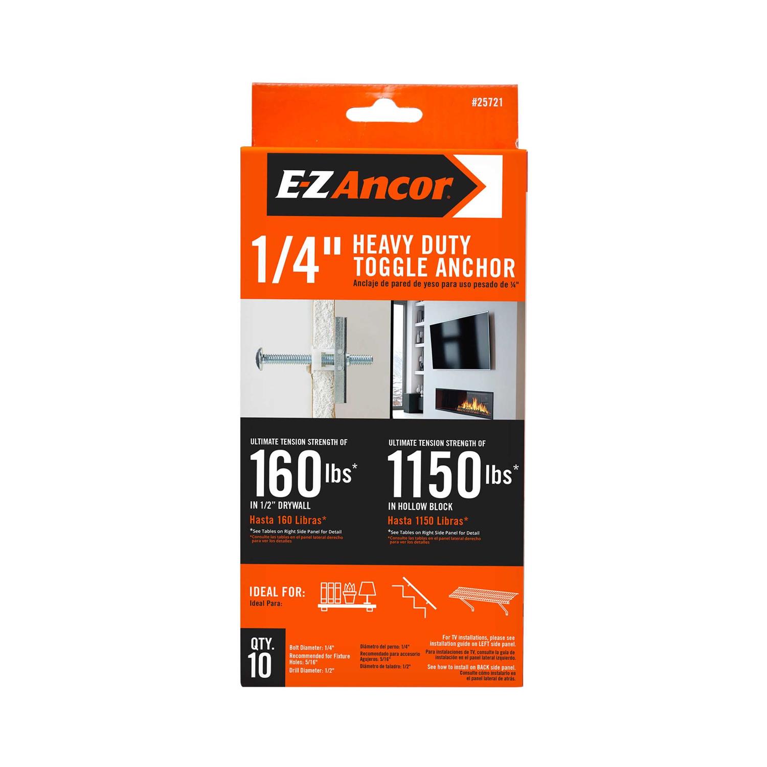 E-Z Ancor 25310 Drywall Anchor - Zenithce