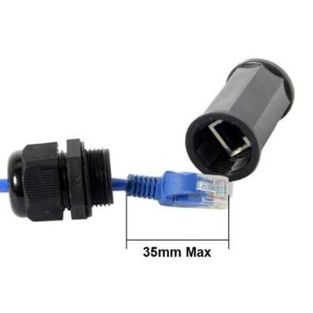 Revo Rj45 Female to Female Keystone Style Indoor Network Coupler - Zenithce