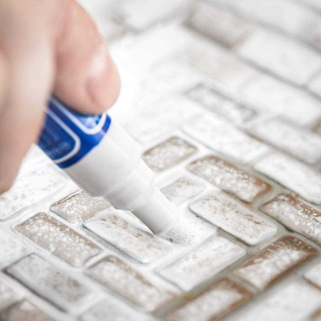 Grout Pen Tile Paint Marker Waterproof Tile Grout Colorant and Sealer Pen - Zenithce