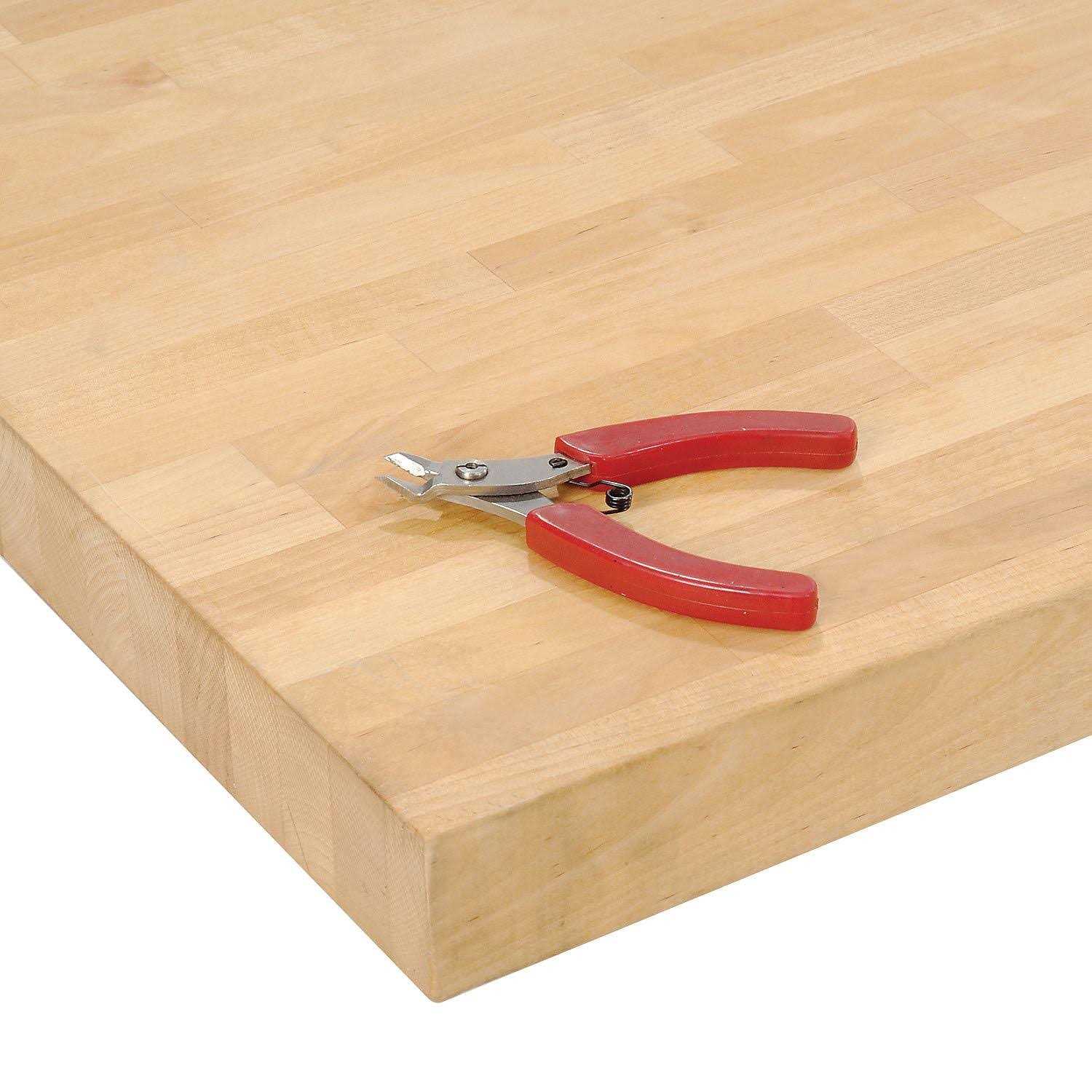 Global Industrial Birch Butcher Block Square Edge Workbench Top - Zenithce