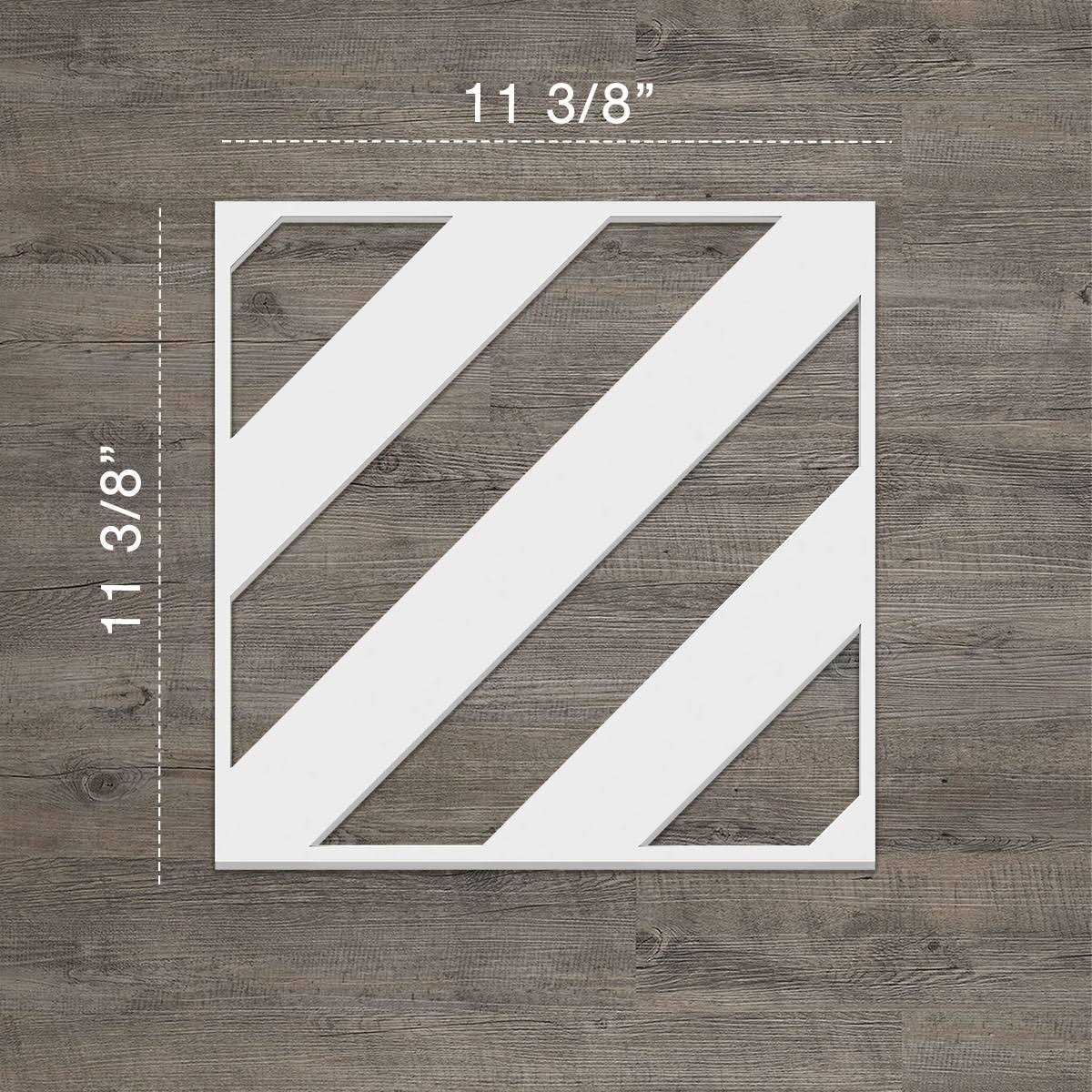 Strymon Architectural Grade PVC Decorative Fretwork Wall Panels Ekena Millwork WALP - Zenithce