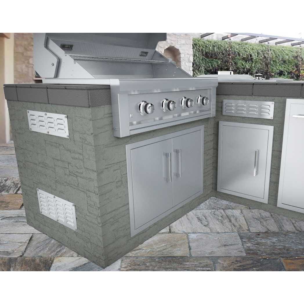 Sunstone 15x 6-1/2 Stainless Steel Venting Panel - Zenithce