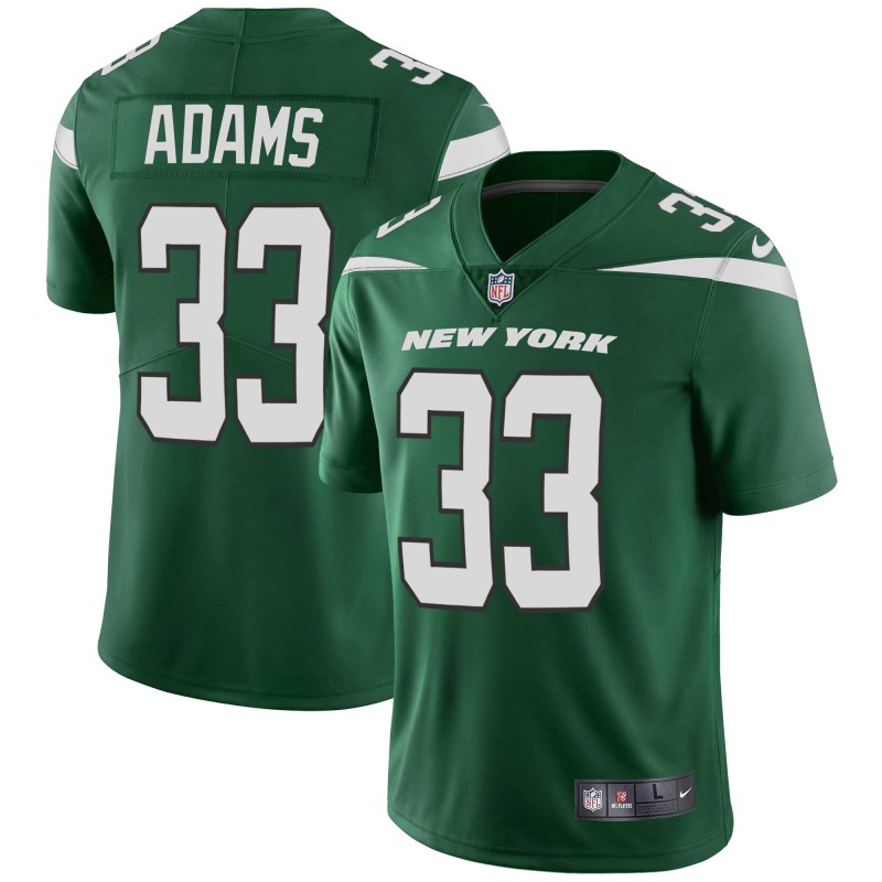 New York Jets #33 Jamal Adams Green Vapor Untouchable Limited Stitched Jersey - Zenithce