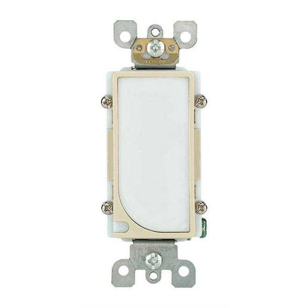 Leviton Decora Edge Duplex Outlet White - Zenithce