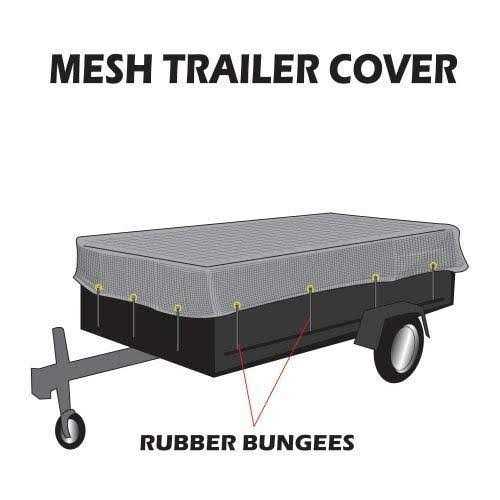 Xtarps MT-TT Utility Trailer mesh Cover - Zenithce