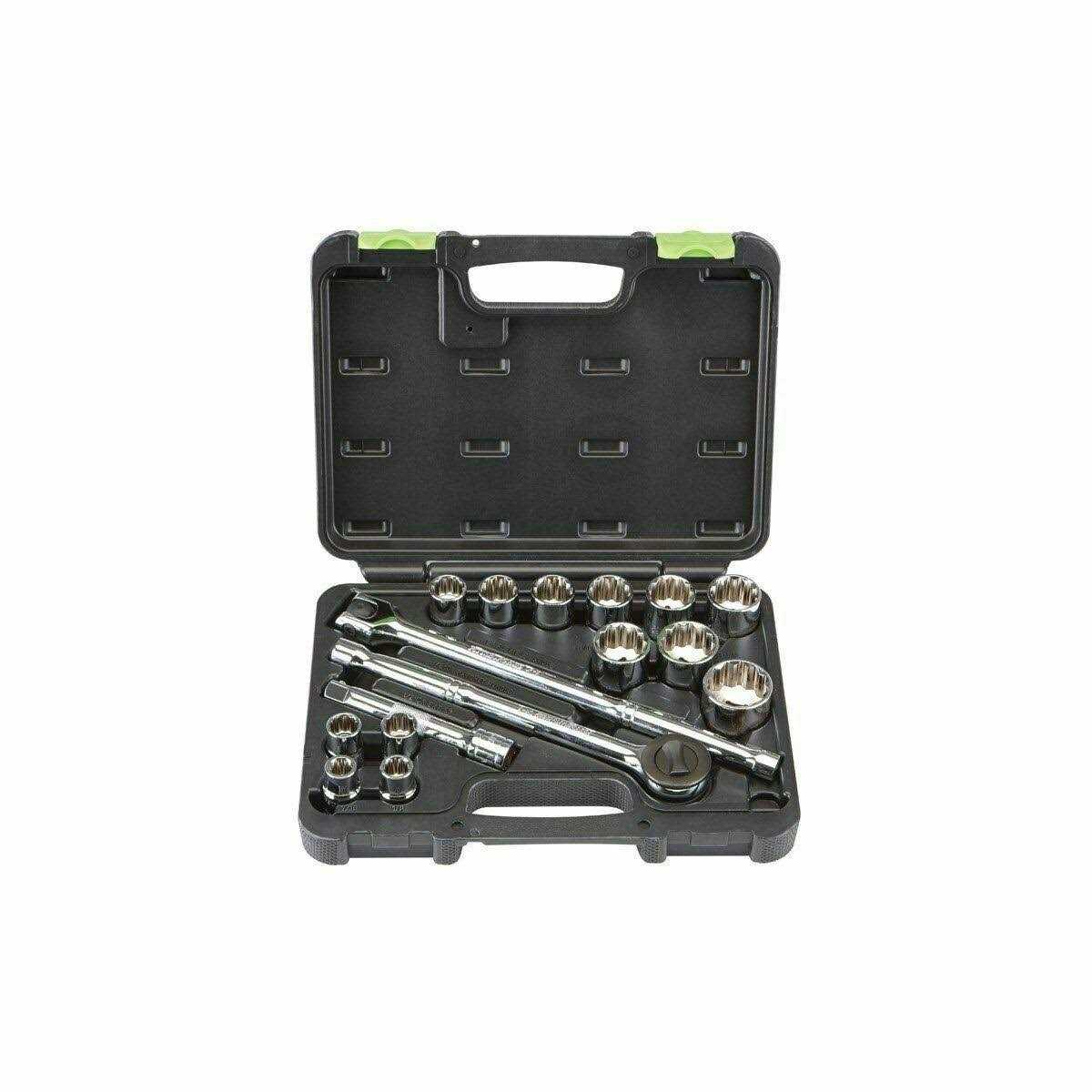 Pittsburgh 1/2 in. Drive SAE Impact Socket Set - Zenithce