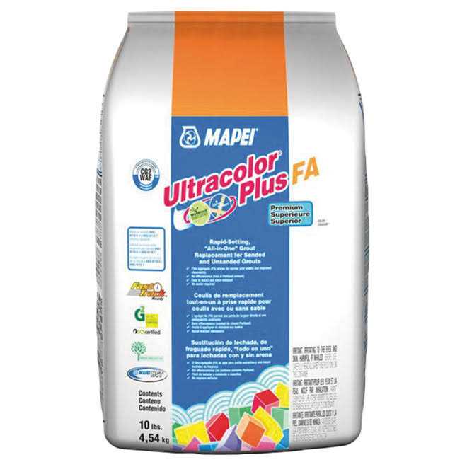 Mapei Ultracolor Plus FA All-in-one Grout - Zenithce