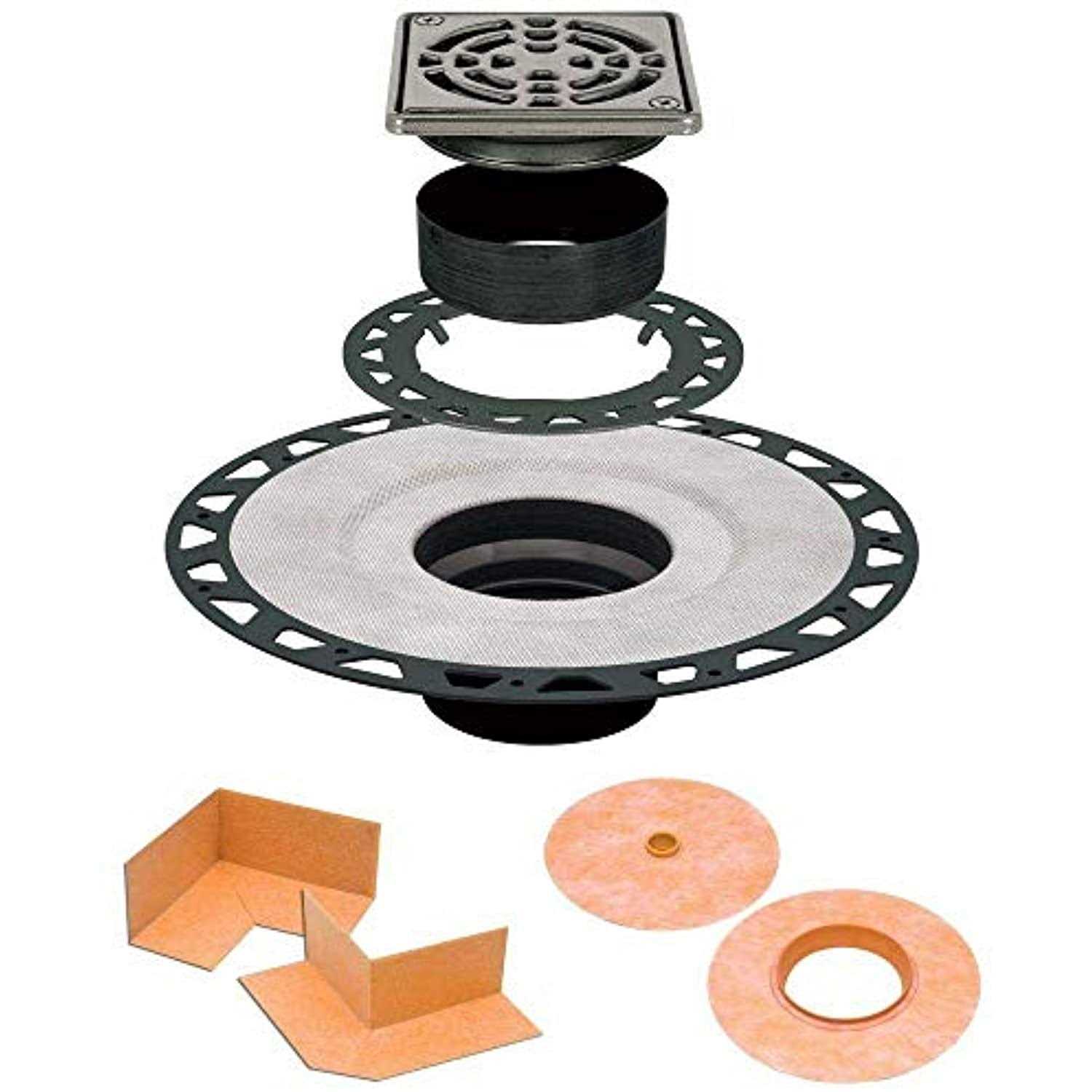 Schluter Kerdi Drain Stainless PVC Version - Zenithce