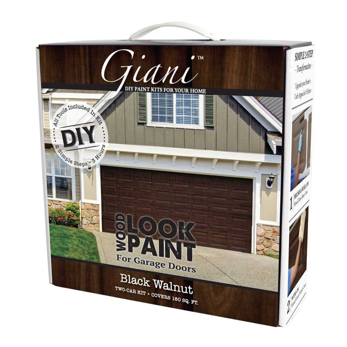 Giani Wood Look Paint Kit for Garage Doors - Zenithce