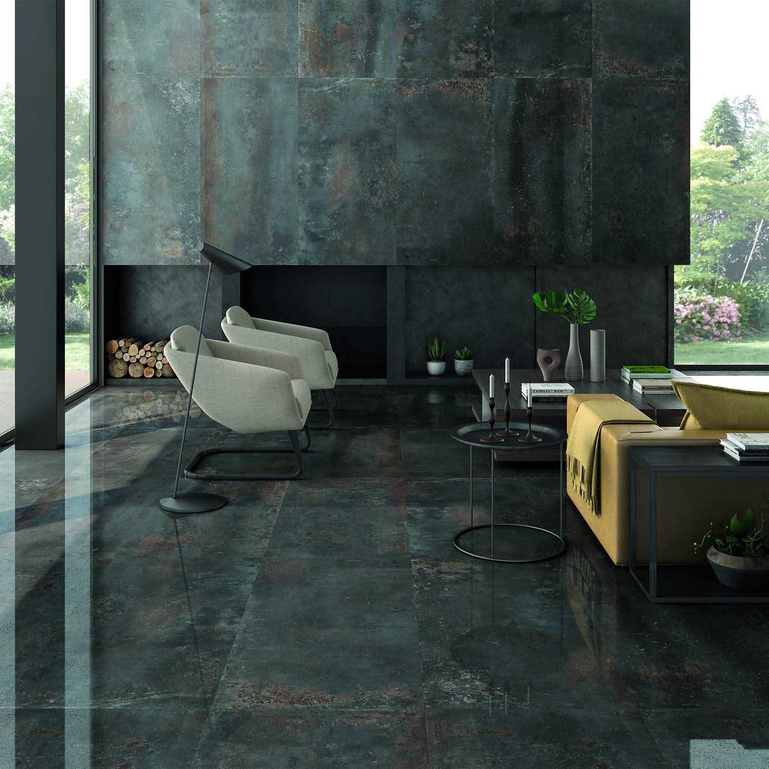 Ivy Hill Tile Vibe 2.36 in. x 7.87 in. Matte Cement Subway Wall Tile - Zenithce