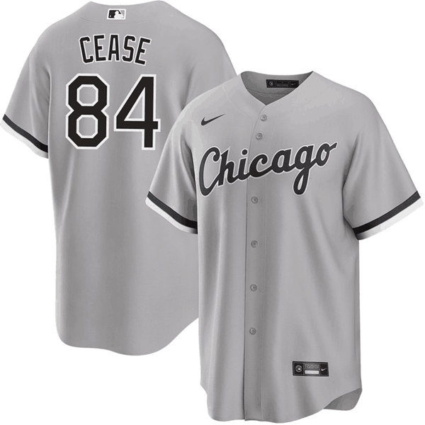 Chicago White Sox #84 Dylan Cease Gray Cool Base Stitched Jersey - Zenithce