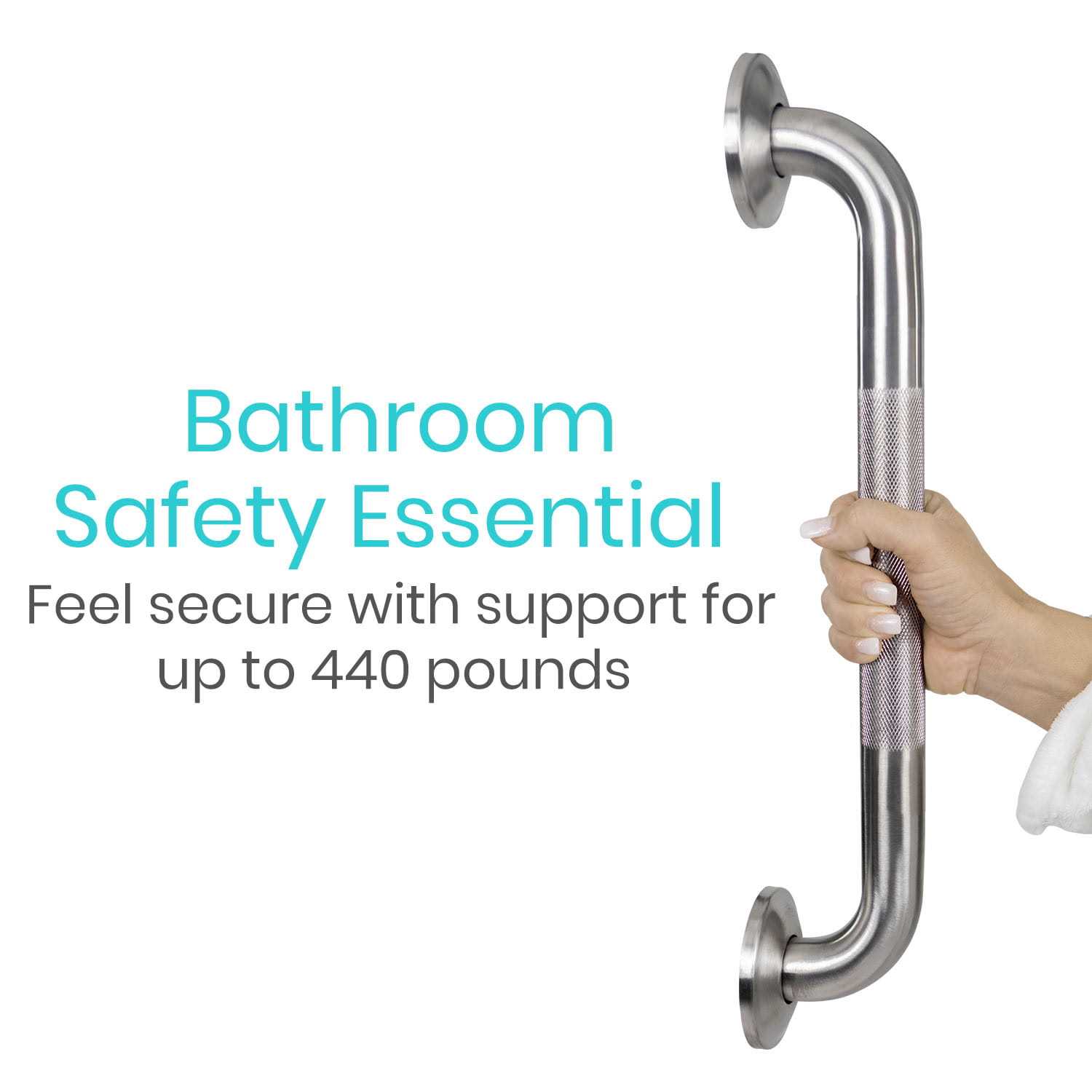 Vive Health Textured Grab Bars - Zenithce