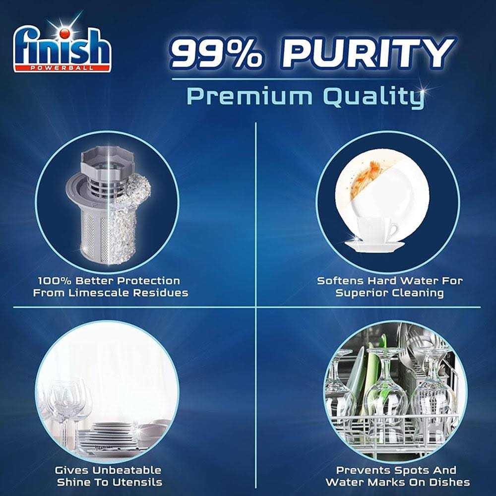 Finish Dishwasher Salt 2 Kg New - Zenithce