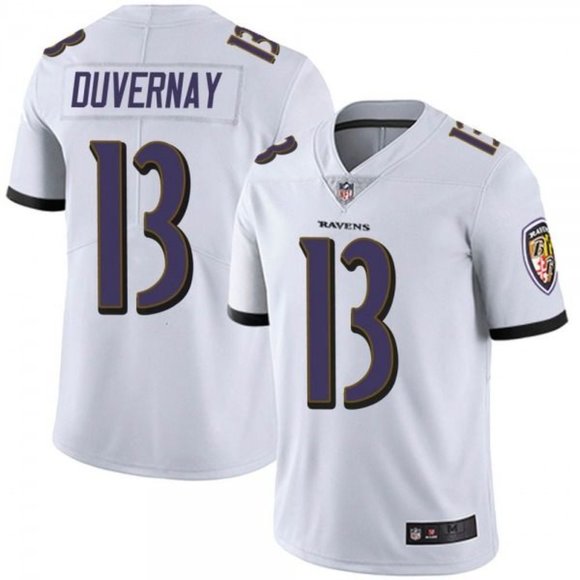 Baltimore Ravens #13 Devin Duvernay White Vapor Untouchable Limited Jersey - Zenithce