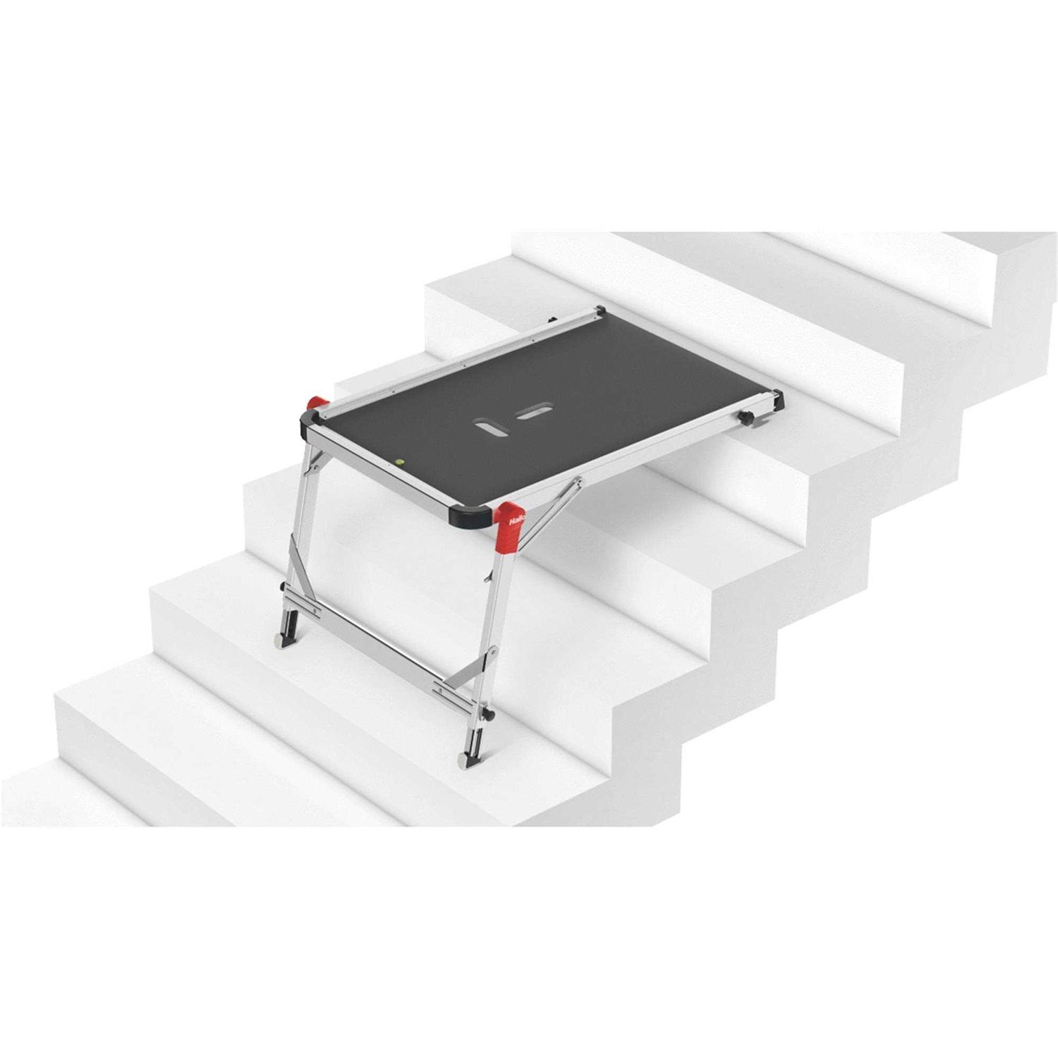 Hailo L100 pro 8 Step Aluminum Folding Step Ladder - Zenithce