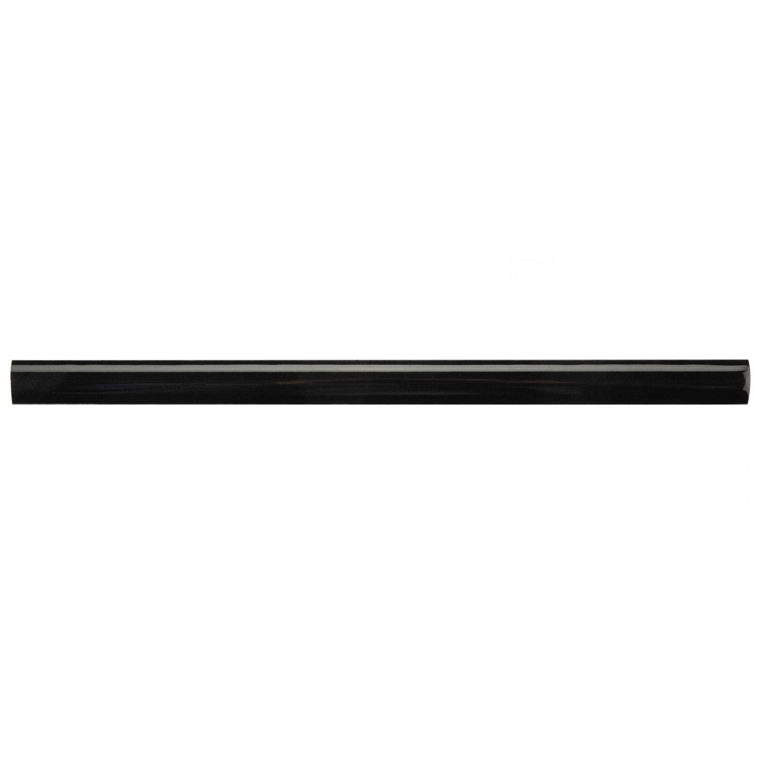 Merola Tile Chester Demi-Bullnose 1/2 in. x 12 in. Glossy Ceramic Wall Tile Trim - Zenithce
