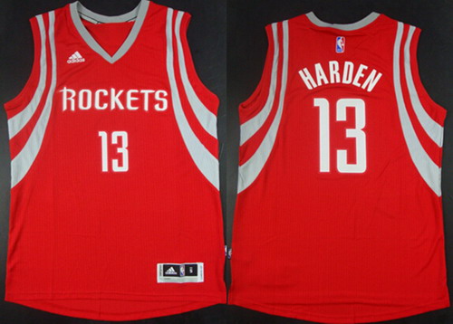 Houston Rockets #13 James Harden Revolution 30 Swingman 2014 New Red Jersey - Zenithce