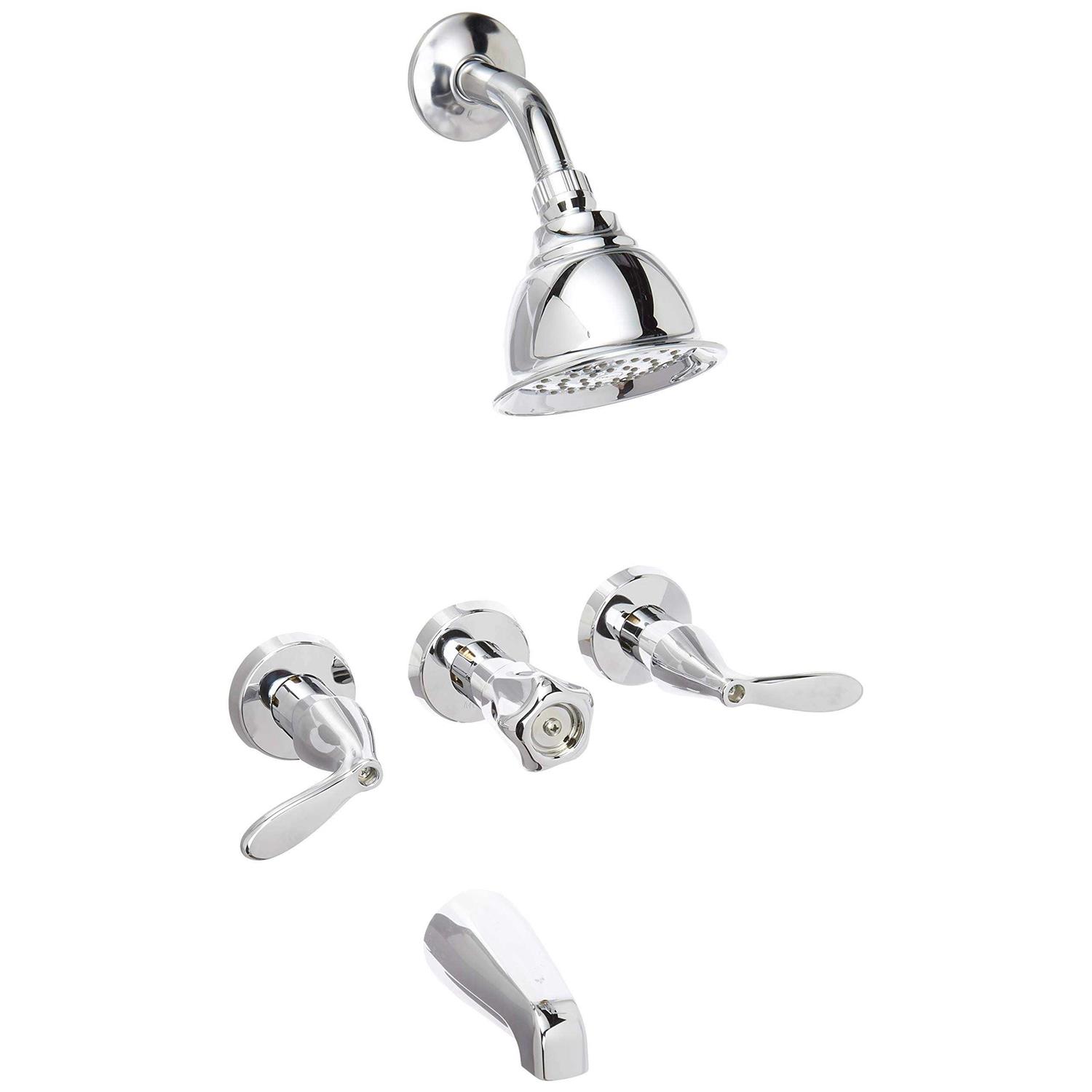 Moen Adler 2-Handle Chrome Tub and Shower Faucet - Zenithce
