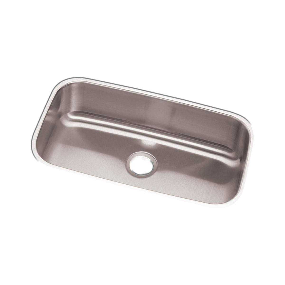 Elkay DCFU2416 Dayton 26-1/2 inch Undermount Single Basin Stainless Steel Kitchen Sink - Zenithce